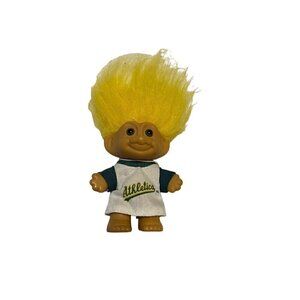 Russ Troll Doll Oakland Athletics A’s Good Luck MLB Vintage 1991